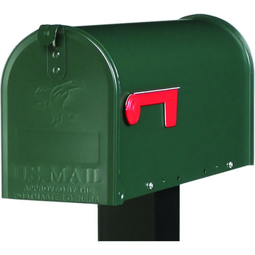 Gibraltar Mailboxes Elite Medium Capacity Galvanized Steel Green
