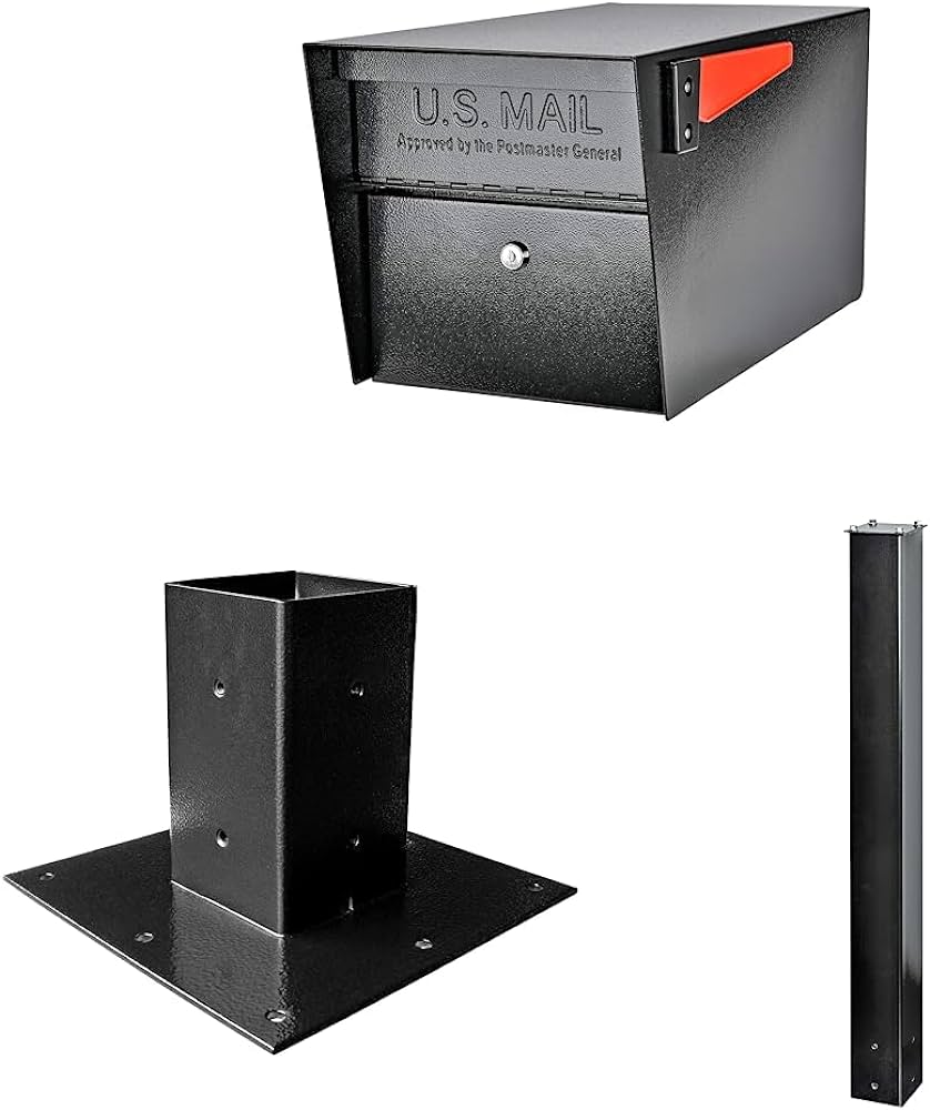 Mail Manager Curbside Locking Security Mailbox