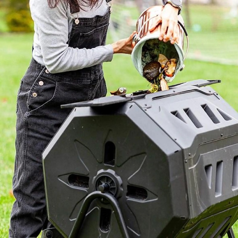 diy compost tumbler